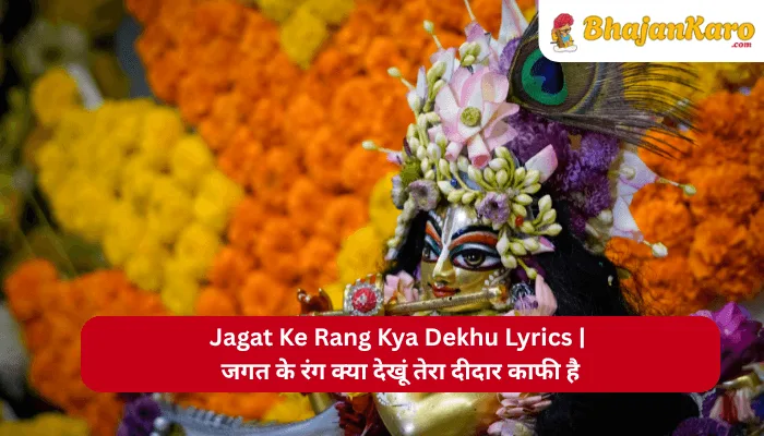 Jagat Ke Rang Kya Dekhu Lyrics